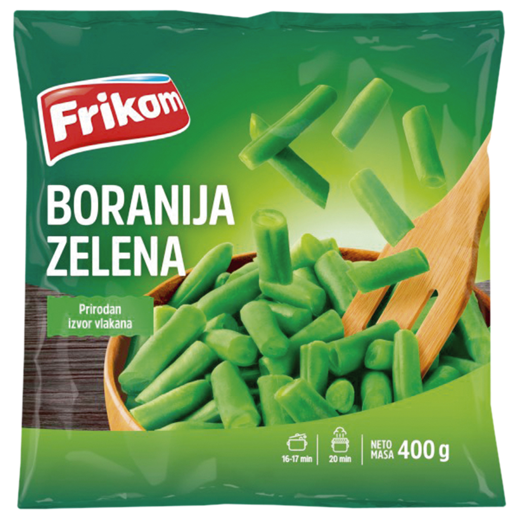 Groene bonen, diepgevroren