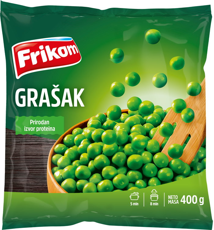 Erwten, diepgevroren