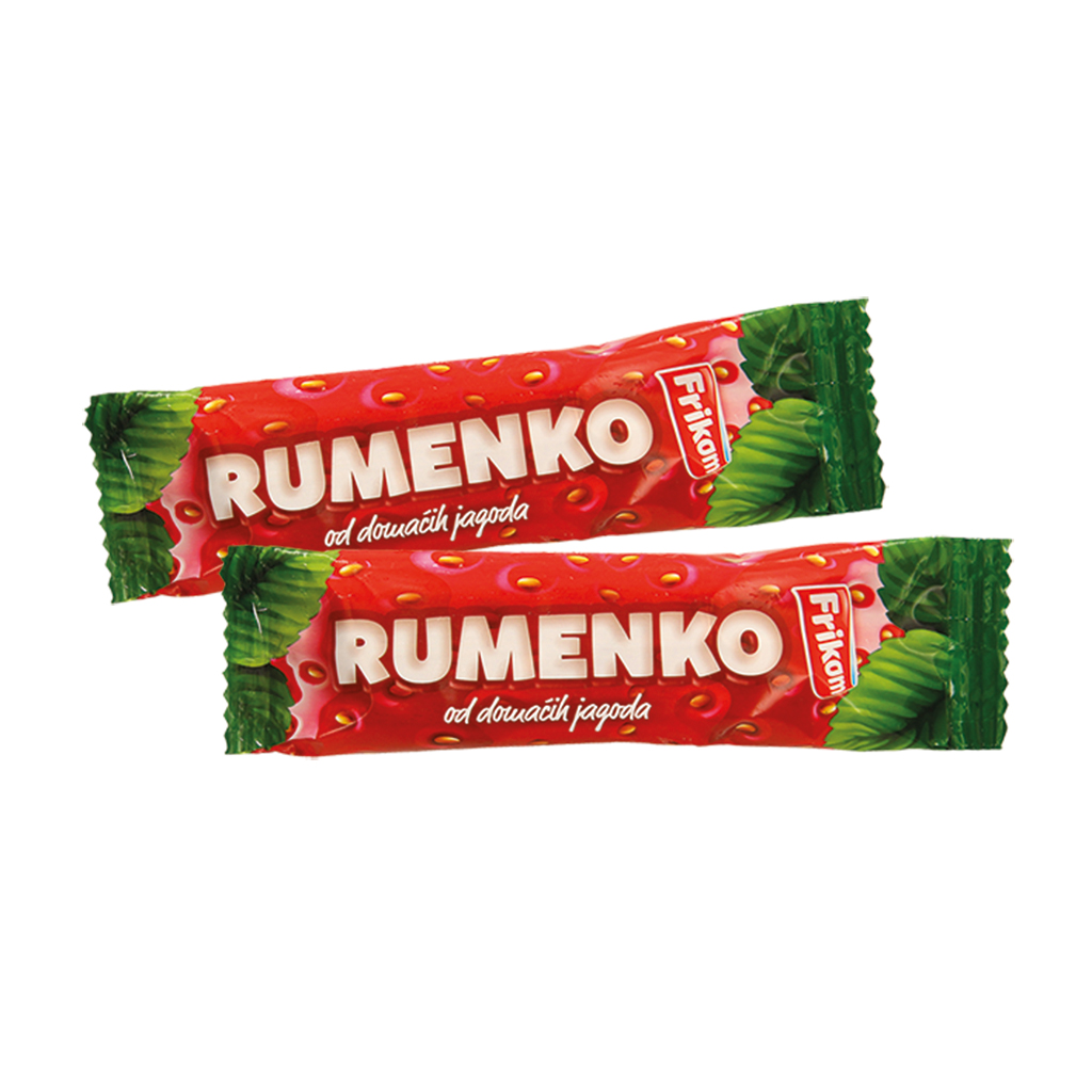 "Rumenko" - Waterijs met aardbeiensmaak, diepgevroren