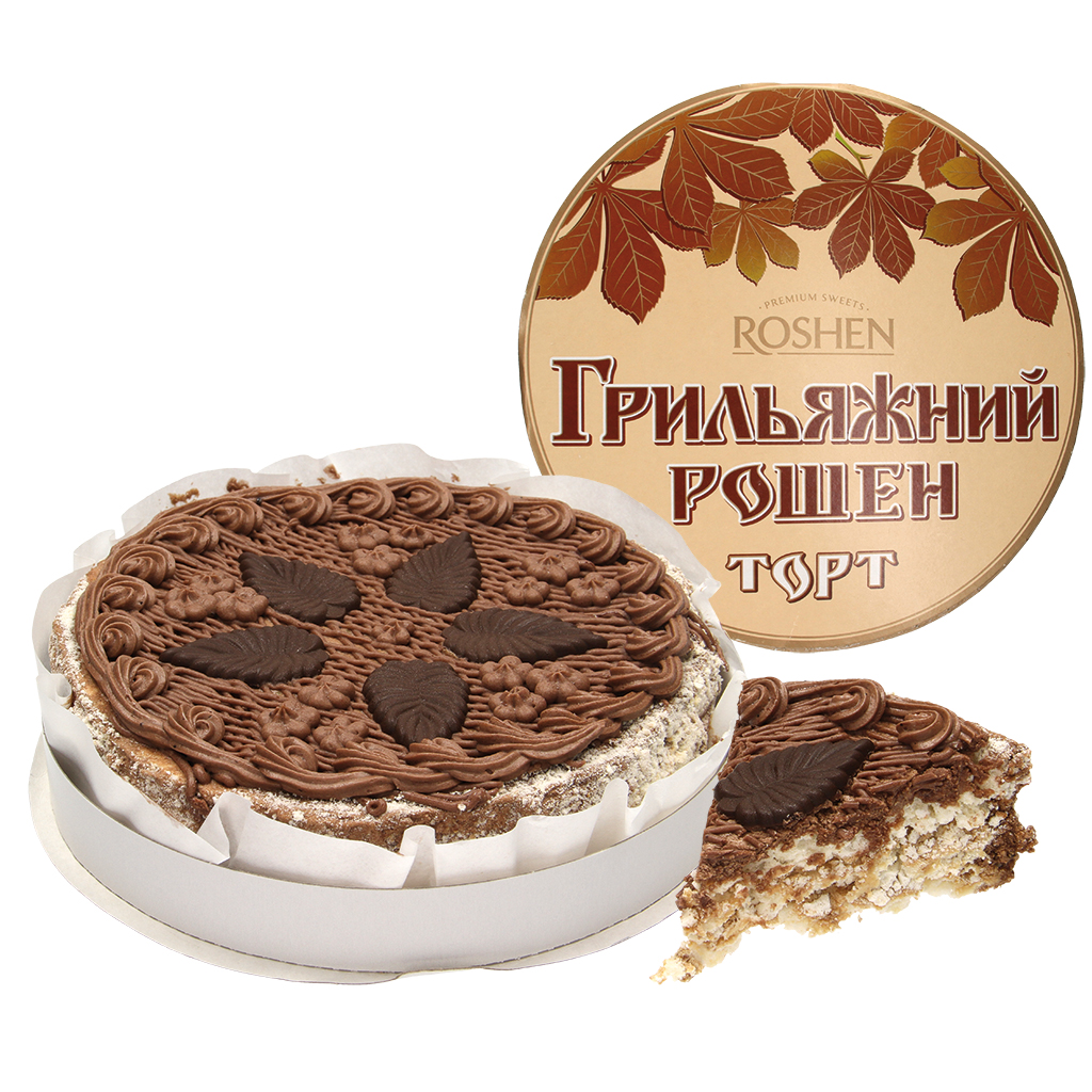 Торт "Грильяж Рошен", замороженный