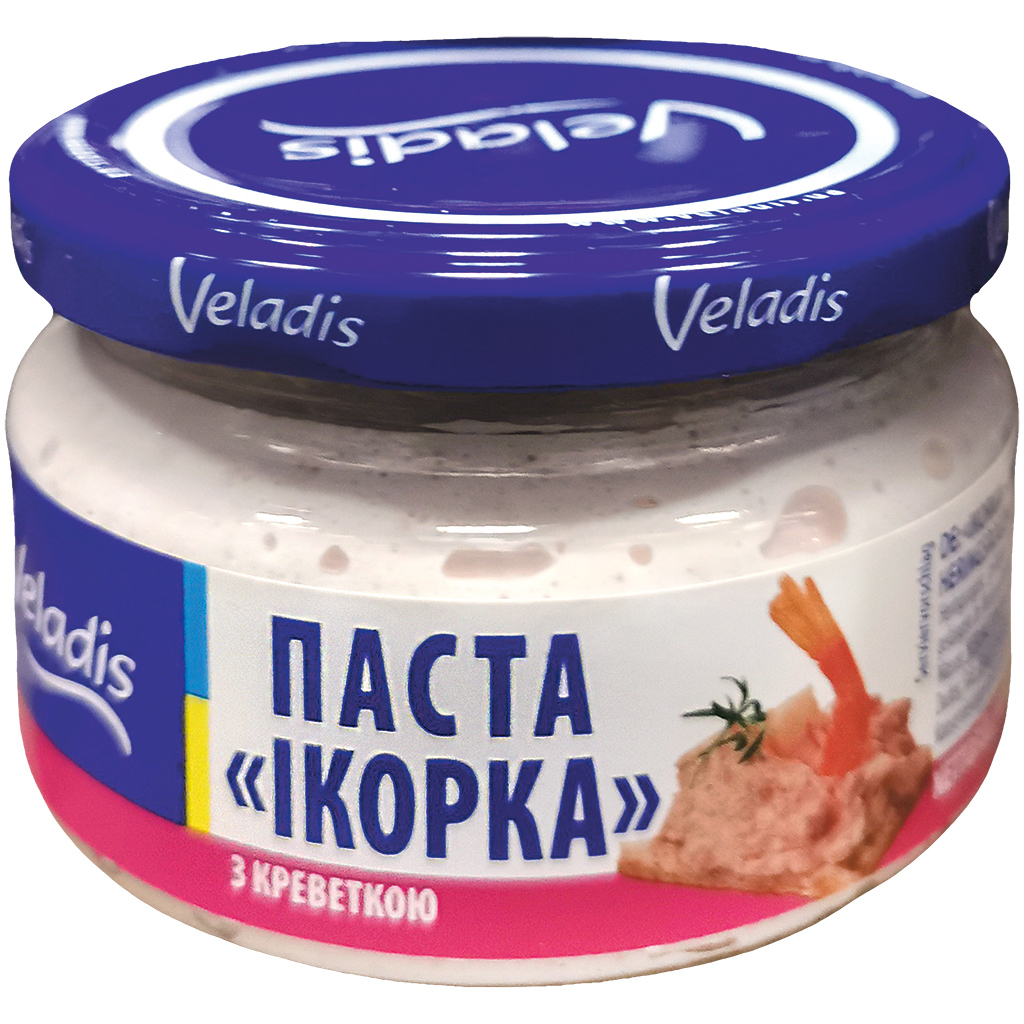 "Икорка" - паштет с икрой сельди и креветками