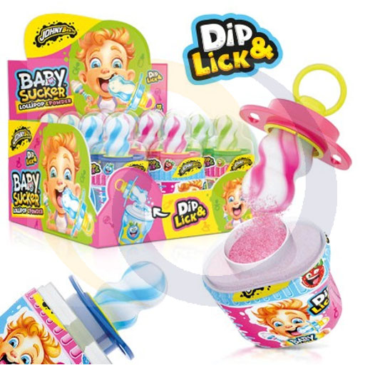 Johny Bee baby zuigsnoep lollipop 32g/12pcs Mada Sweet
