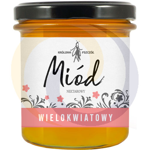 Koningin Bijen Multiflower Nectar Poolse Honing 370 g