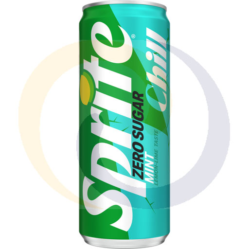 Sprite Zero Chill koolzuurhoudende drank, blik, 330 ml