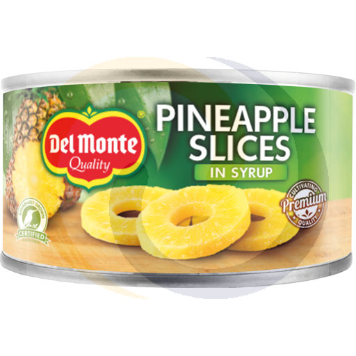 "Del Monte" Ananasschijven op siroop 234 g
