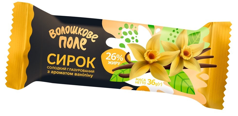 Frischkäseriegel met vanillesmaak in cacao-vetglazuur, diepgevroren