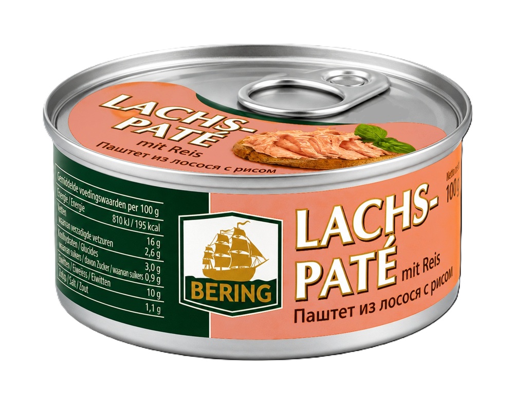 Zalmpaté met rijst (22%)