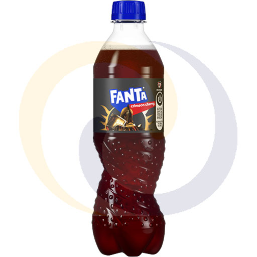 Koolzuurhoudende drank. Fanta Kers pet 0,5l/12 stuks. DRS Co