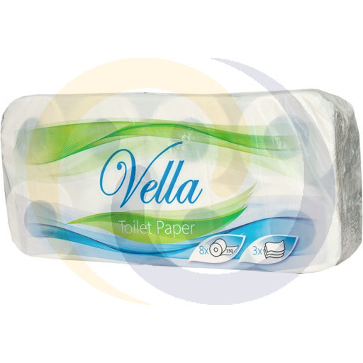 TOILET PAPER WIT A`8 3LAAGS.150NOV.CELLULOSE