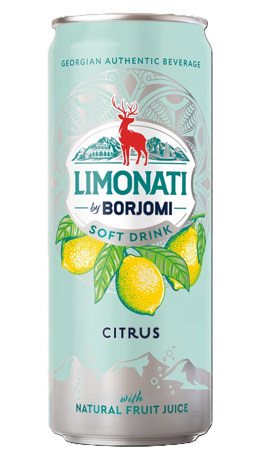 Borjomi Limonade met Citrus-smaak