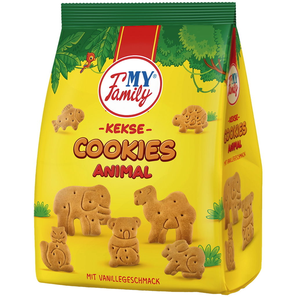Koekjes "Dier" met vanillesmaak