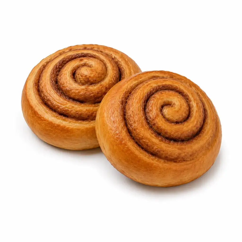 "Zimtschnecken" zoet gistdeeggebak met kaneel