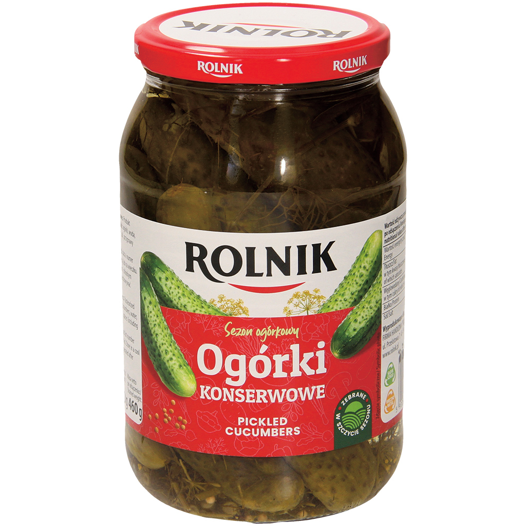 "Rolnik" Augurken gemarineerd Ogorki konserwowe 850 g