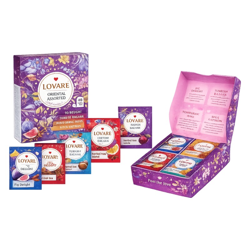Lovare Oriental assortiment thee in zakjes, 32 zakjes
