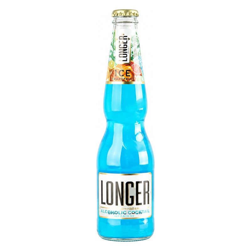 Longermixer Blue Lagoon, alc. 7,0 %, 330 ml