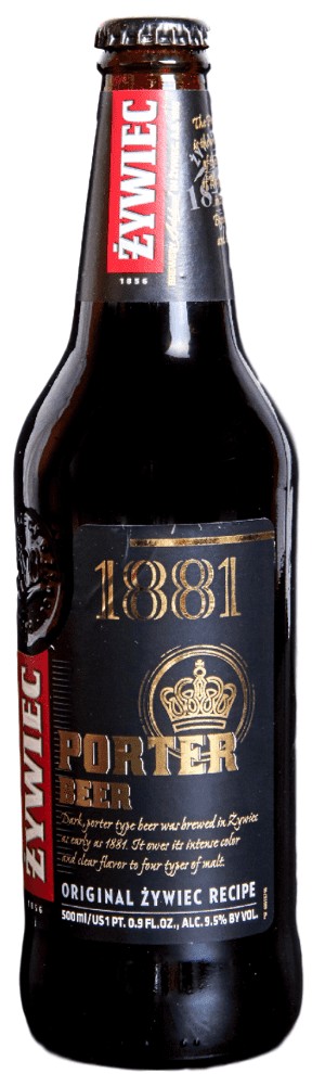 Żywiec Porter bier, fles, 9,5% vol., 0,5 l