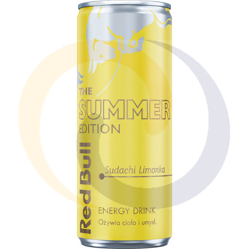 Energiedrank Sudachi Limón 0,25l 24 blik DRS Red Bull