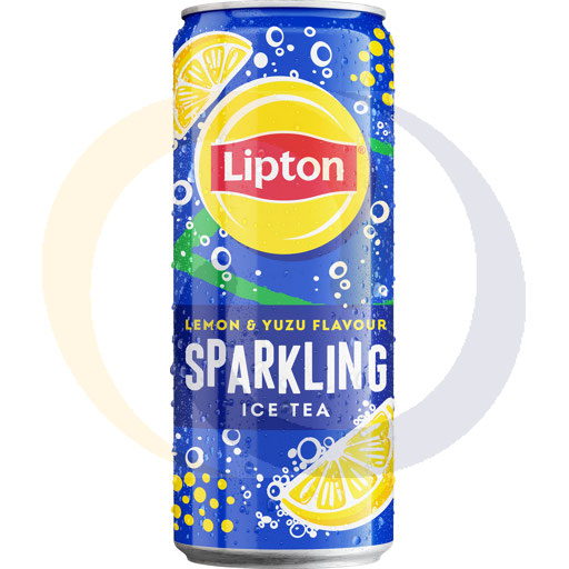 Lipton Sprankelende citroendrank blik 0,33l/24 stuks DRS Pep