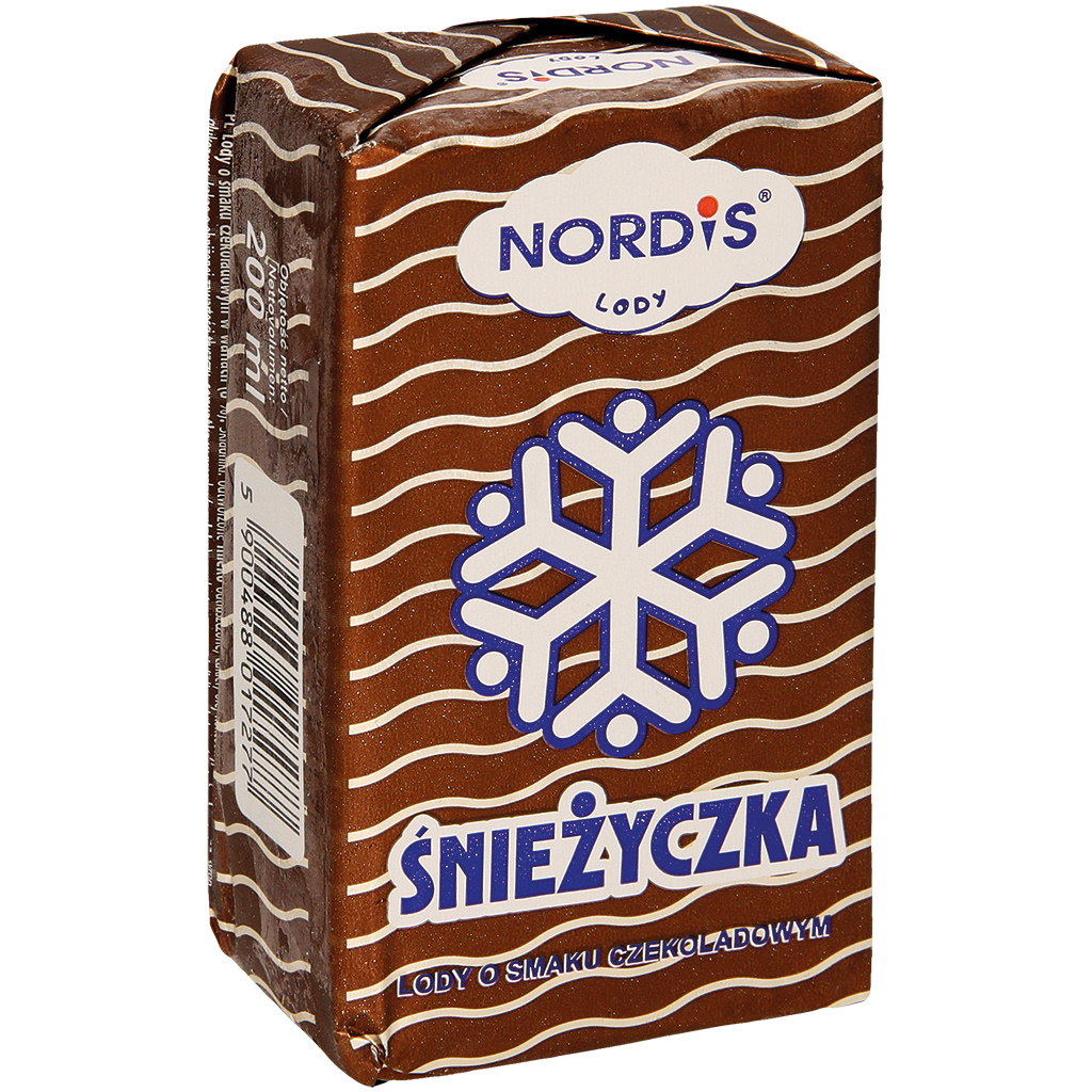 IJs met chocoladesmaak in wafels (8%)