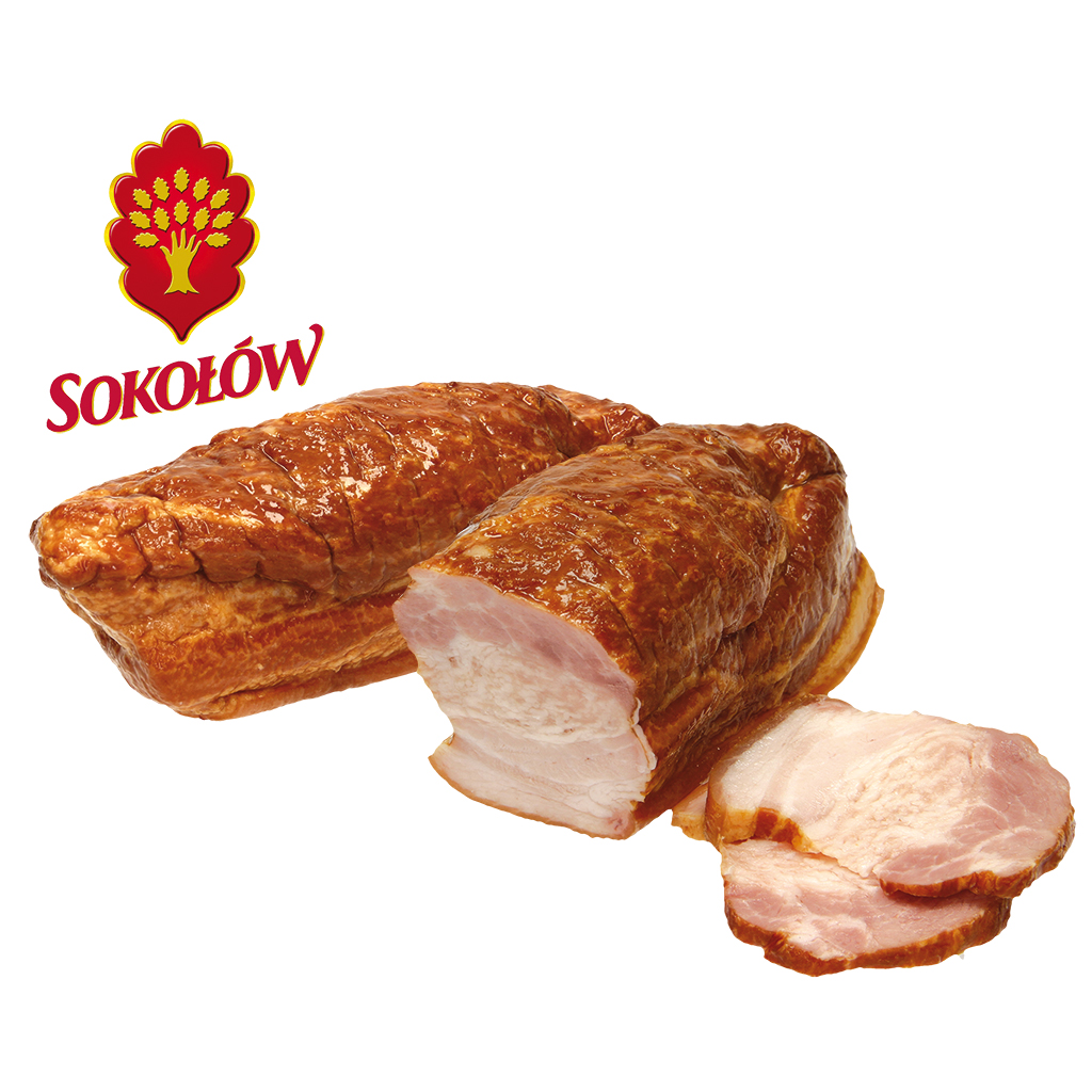 Сало горячего копчения "Boczek"