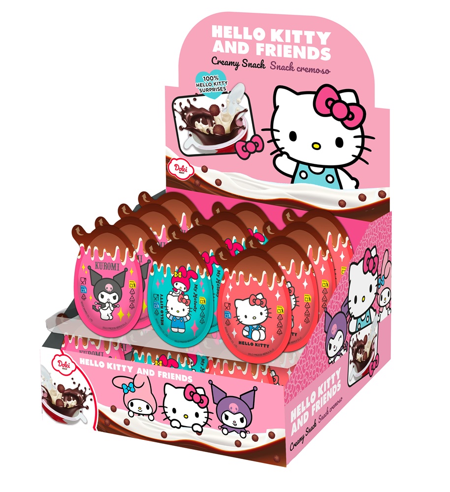Яйцо-ложка с сюрпризом Hello Kitty