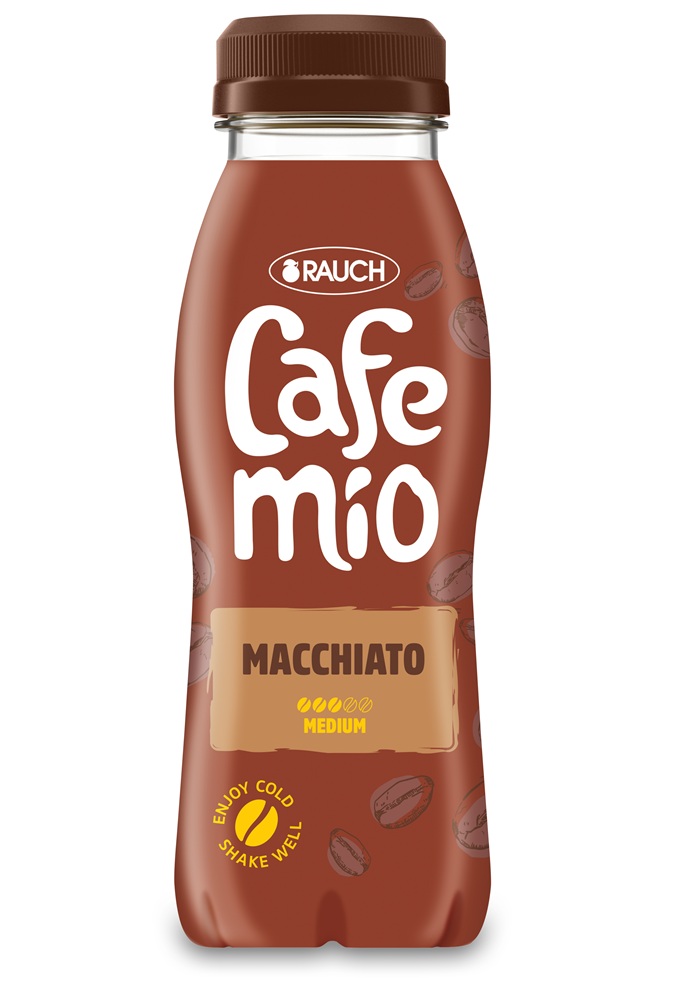 Макиато — напиток на основе молока (2,5 % жирности) с кофе. Прошедший процесс ультрапастеризации.