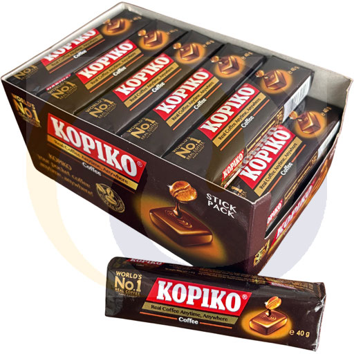 Kopiko Koffiedruppels Original 40g/24st/6dozen Wereldkeukens