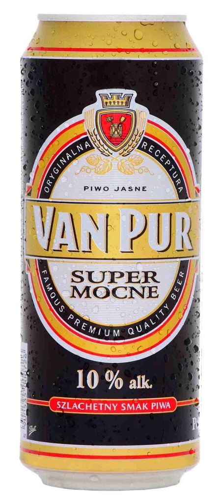 Van Pur Super Mocne bier 10% blik 0,5l