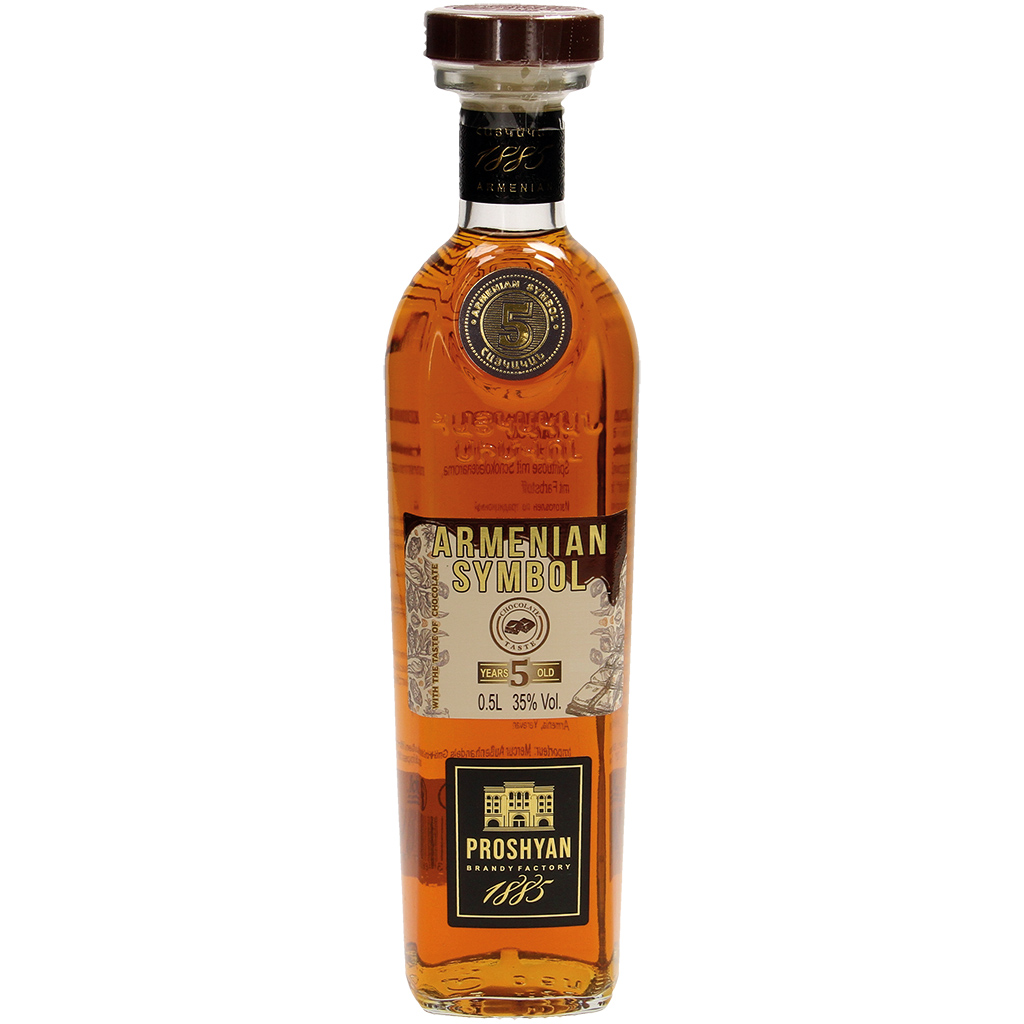 Armenische likeur met chocolade-aroma "ARMENIAN SYMBOL", 5 jaar oud, 35 % vol.