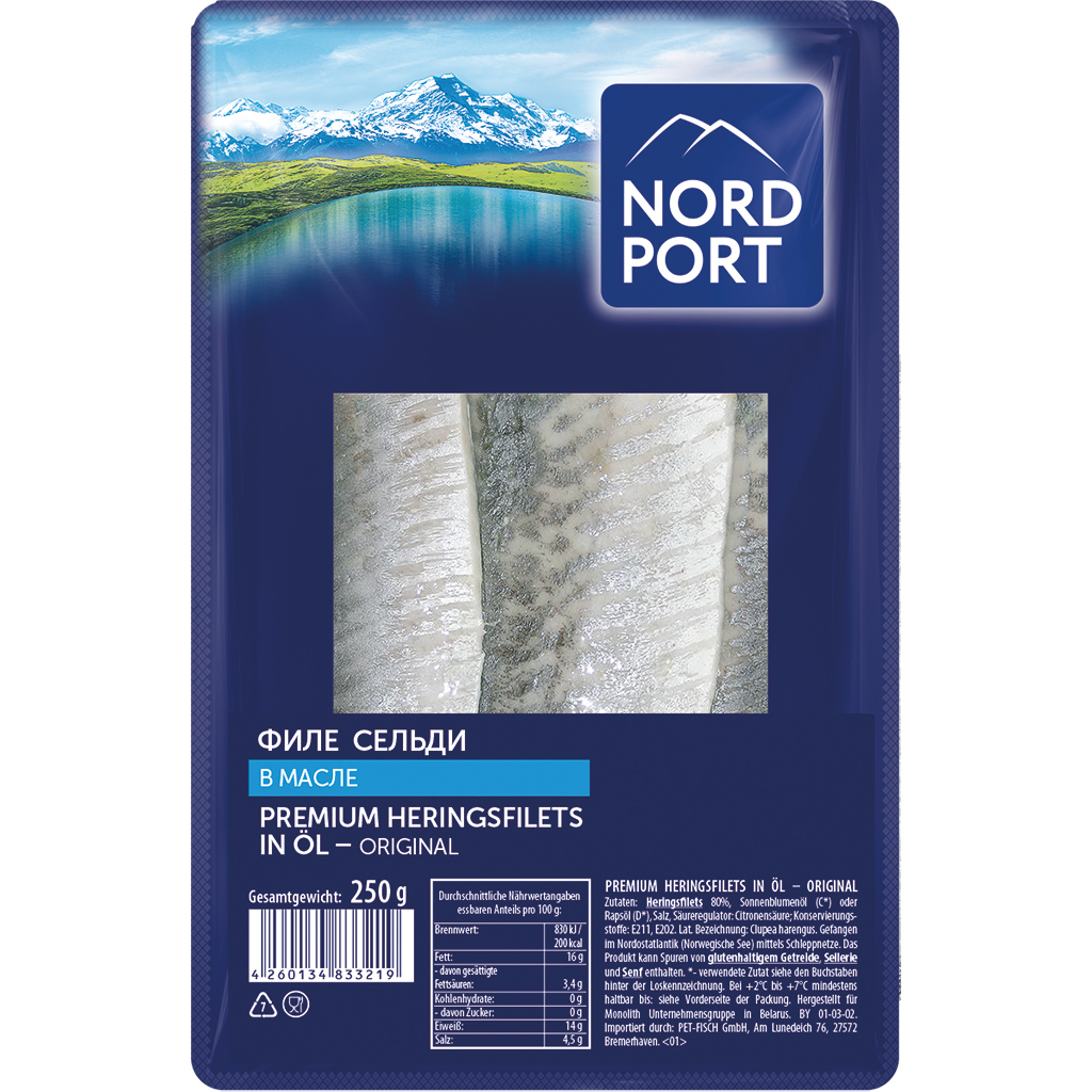 Haringfilets in olie - Origineel