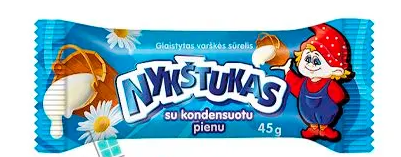 Nykstukas kwarkreepje met gecondenseerde melk