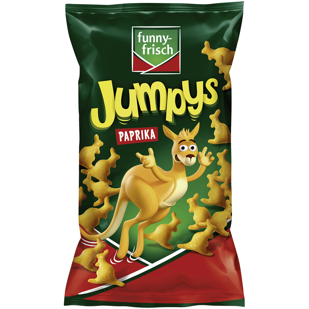Jumpys - Aardappel-snack met paprikasmaak