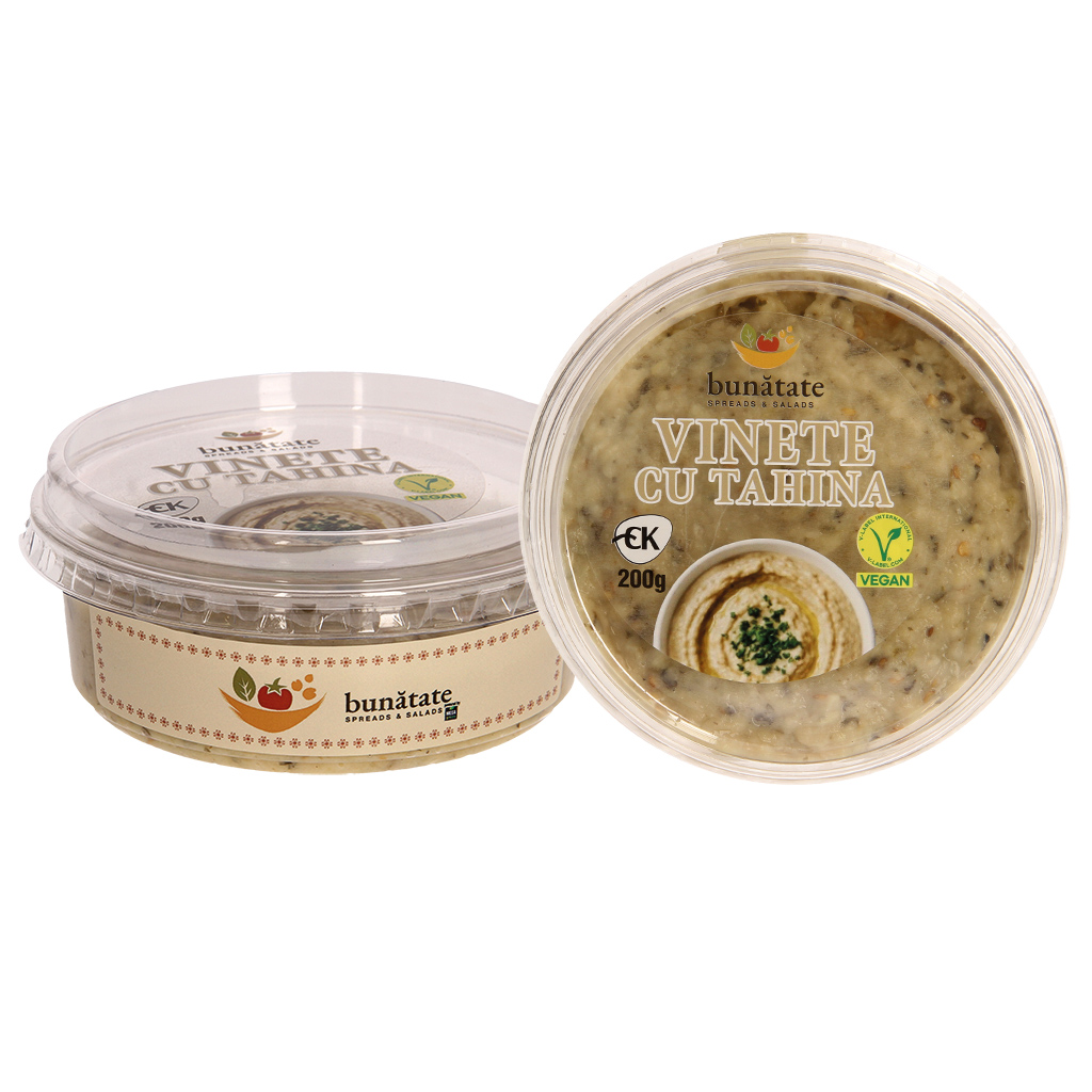 Auberginebereiding met tahini "Vinete met tahina"