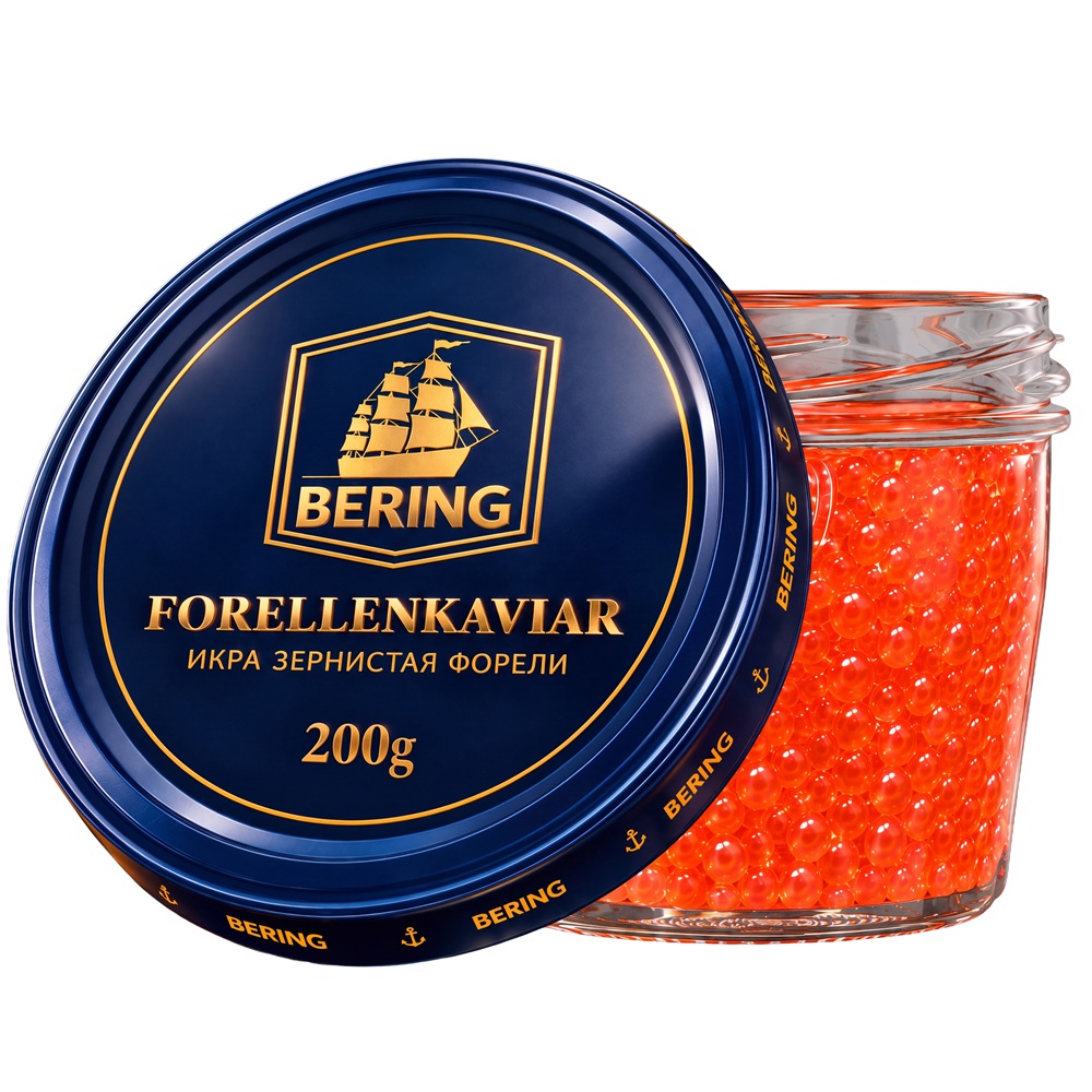 Zalmforel kaviaar
