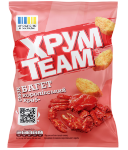 Hrumteam baguette koningskrab smaak 55g