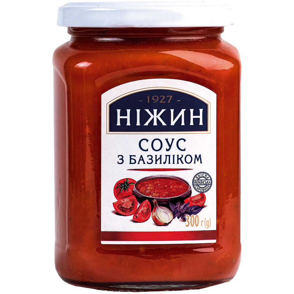 "Nizhyn" Tomatensaus met basilicum 300 g