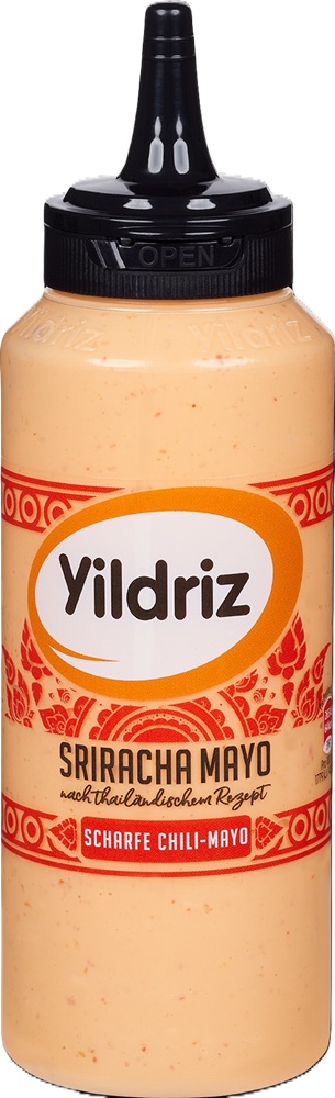 Yildriz Sriracha Mayo Scharfe Chili-mayo volgens Thais recept