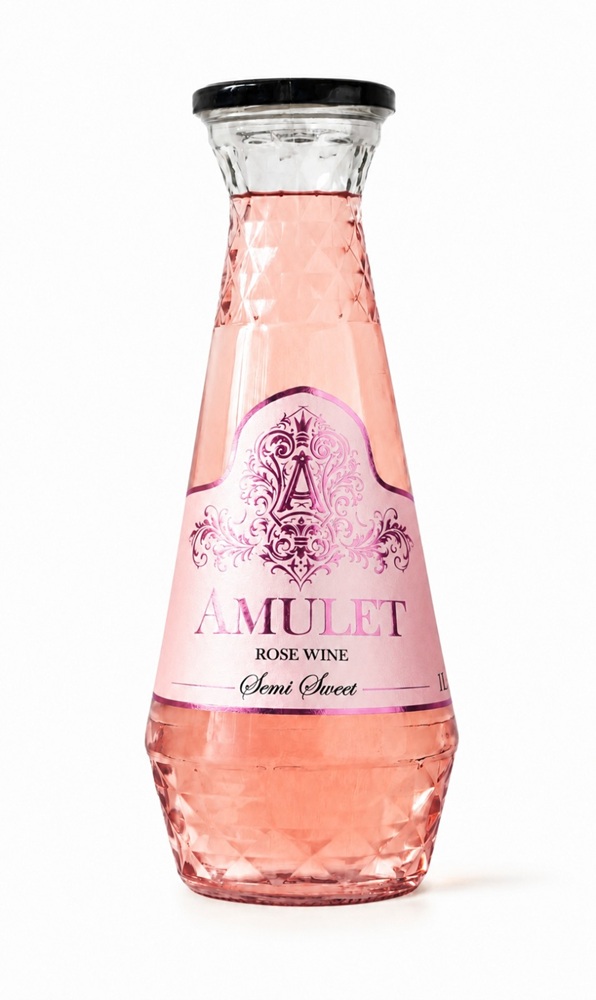 Amulet Rosé Wijn uit Moldavië, zoet
