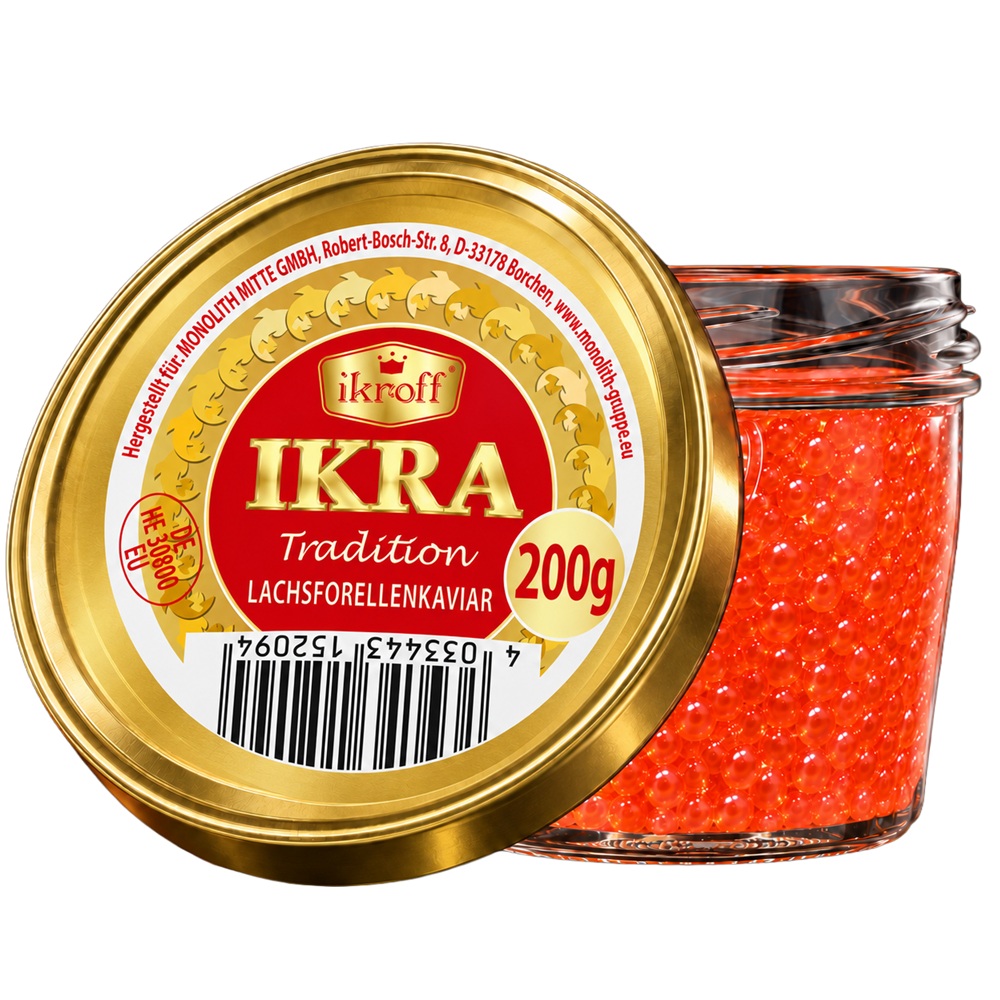 "IKROFF" Tradition Икра лососевой форели