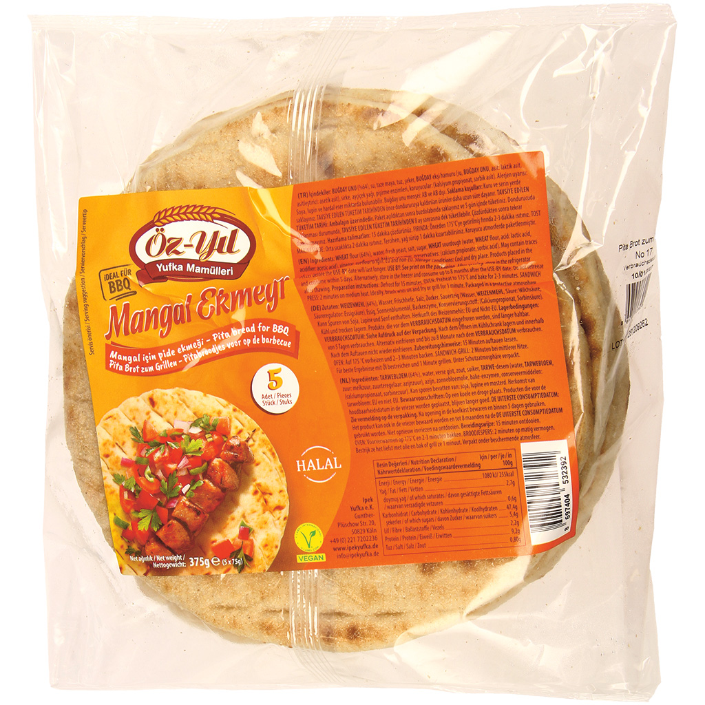 Pita Brood om te Grillen