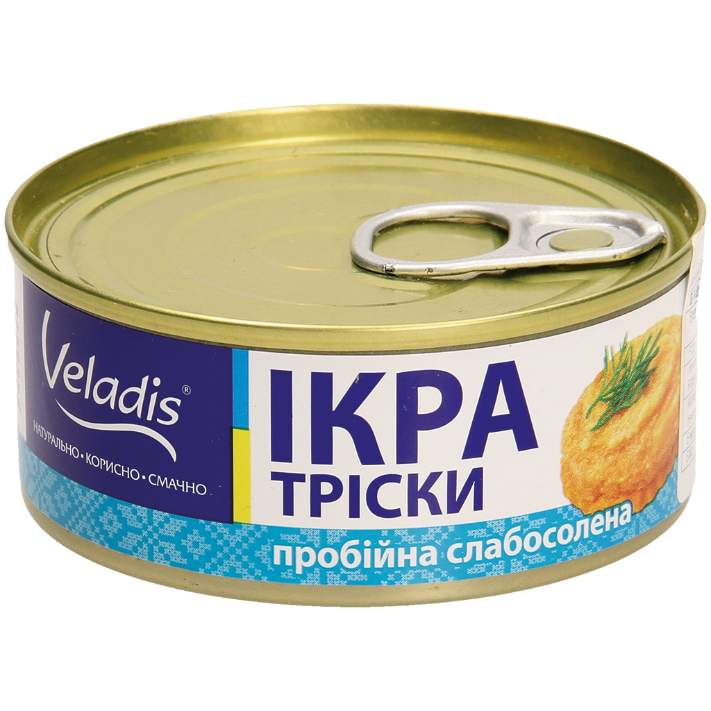 Пробойная икра трески