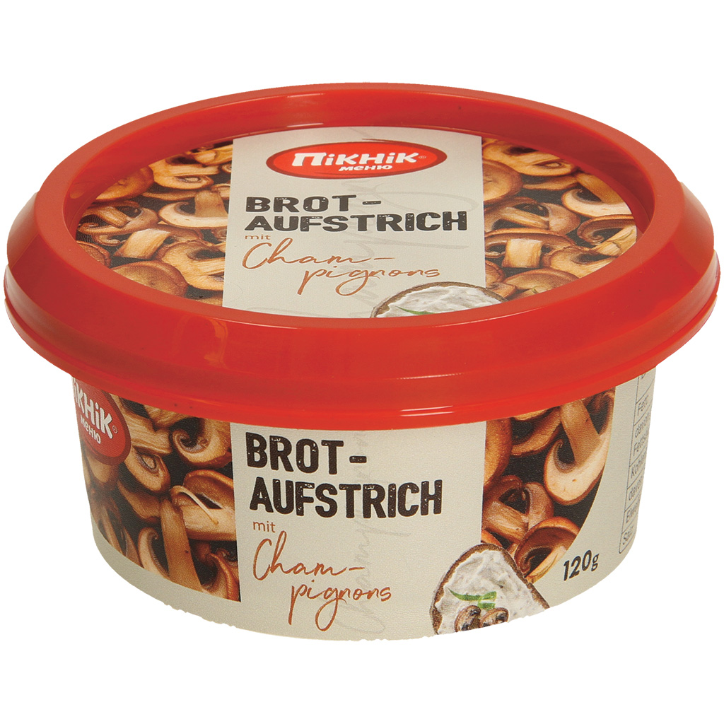 Broodbeleg met champignons