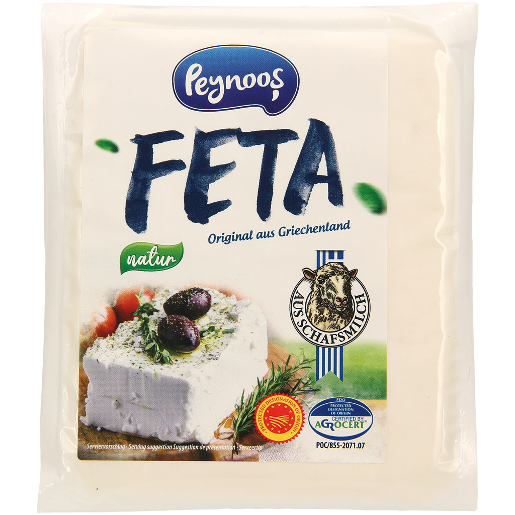 Griekse Schapenkaas - Feta Kaas, min. 43% vet i. Tr., vacuüm verpakt