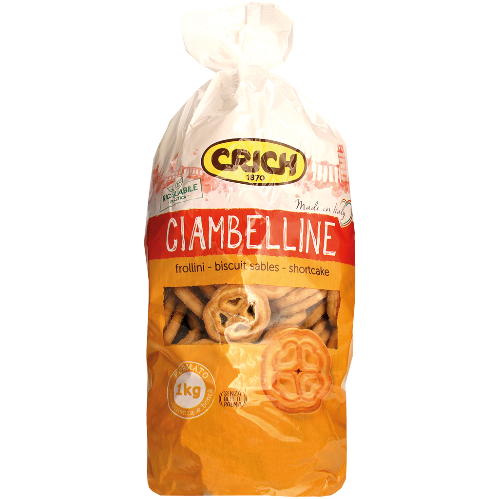 Kruimeldeeggebak "Ciambelline"