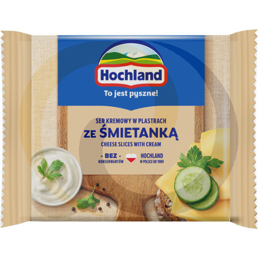 Cheddar roomkaasplakken 130g/12st Hochland