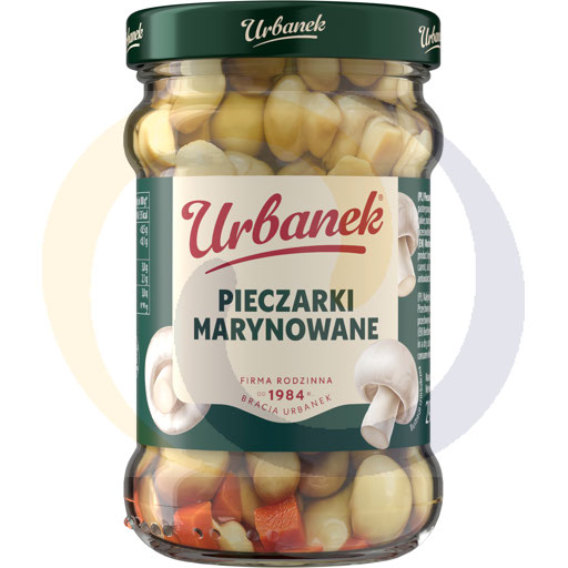 Gemarineerde champignons 290g / 6st Urbanek
