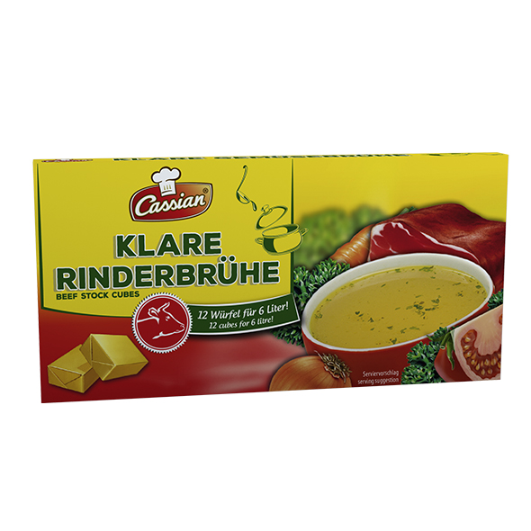 Heldere runderbouillon