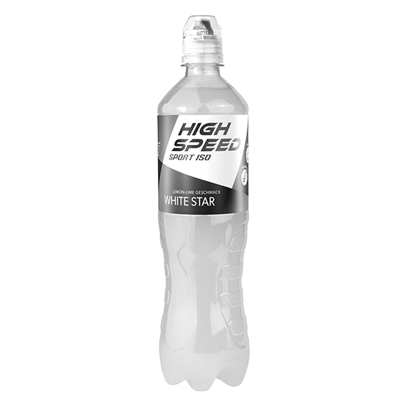 Verfrissingsdrank "HIGHSPEED" "WHITE STAR" met citroen-limoen smaak