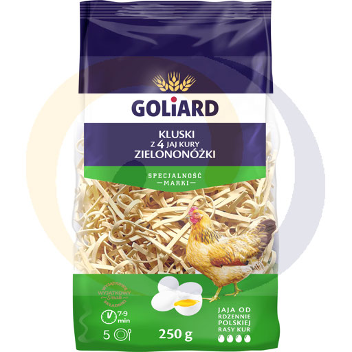 Noedels met 4jaj kip groene poot 250g / 18st Goliard