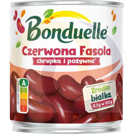 Хрустящие красные бобы, жареные, 425мл/310г/12шт Bonduelle